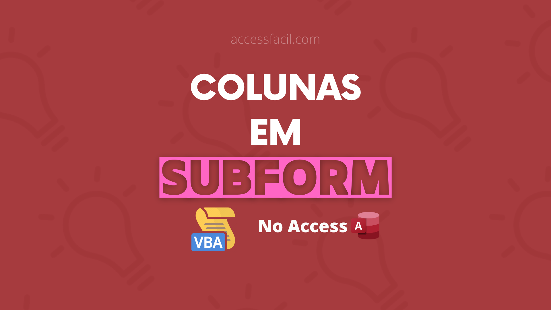 Como Ajustar Automaticamente As Colunas Em Um SubForm