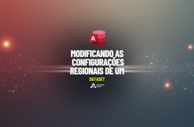Modificando as Configurações Reginais de um Dataset