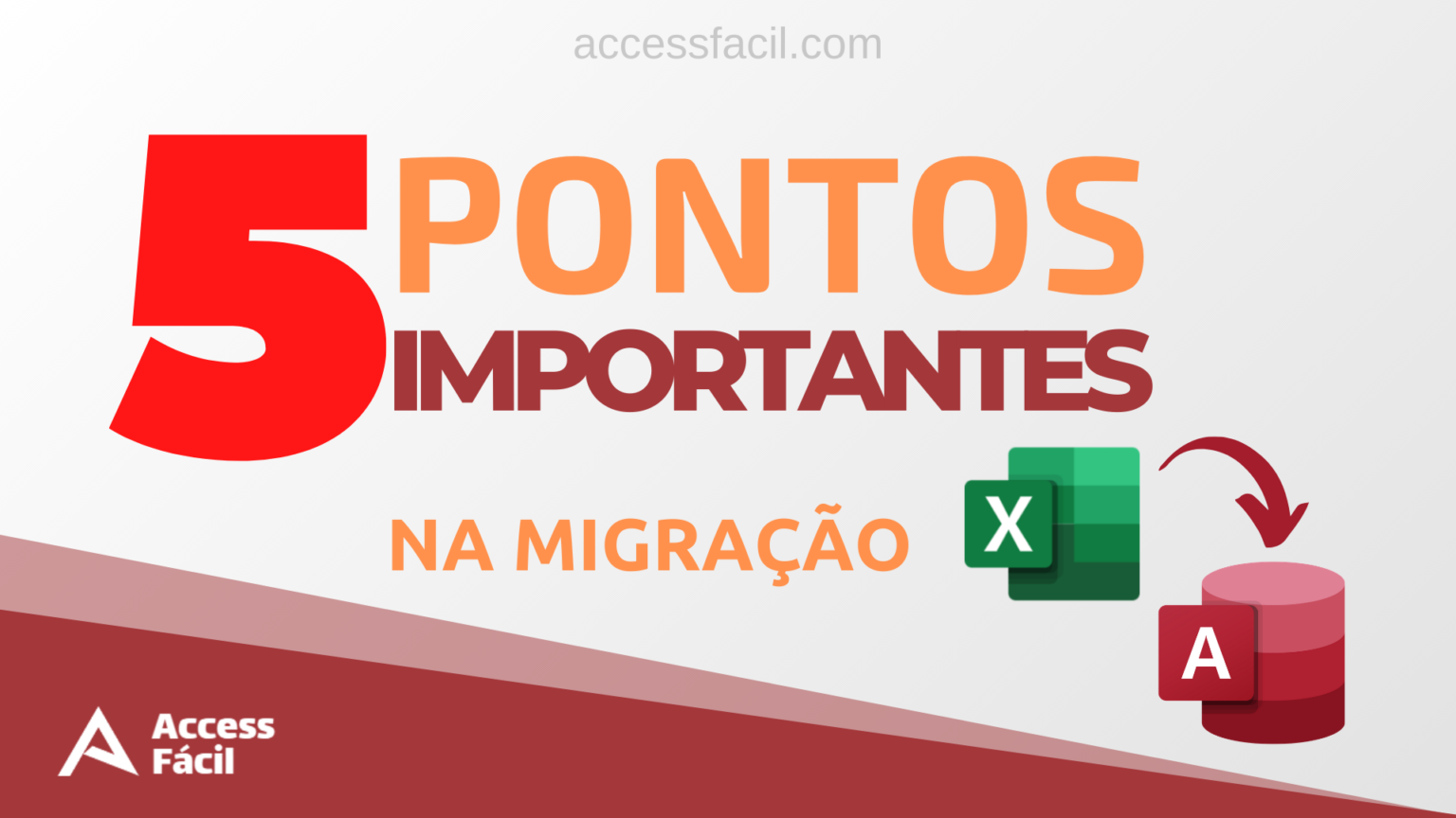 5 Passos Importantes Para Migrar Do Excel Para O Access
